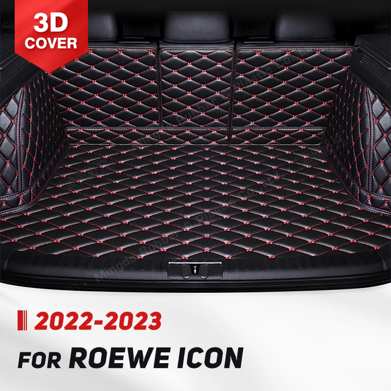 

Auto Full Coverage Trunk Mat For Roewe icon 2022 2023 Car Boot Cover Pad Cargo Liner Interior Protector Accessories