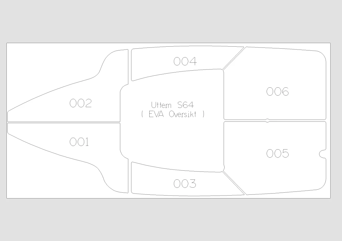 

Uttern S64 Boat Decking Flooring Sheet Customied EVA Foam Self Adhesive
