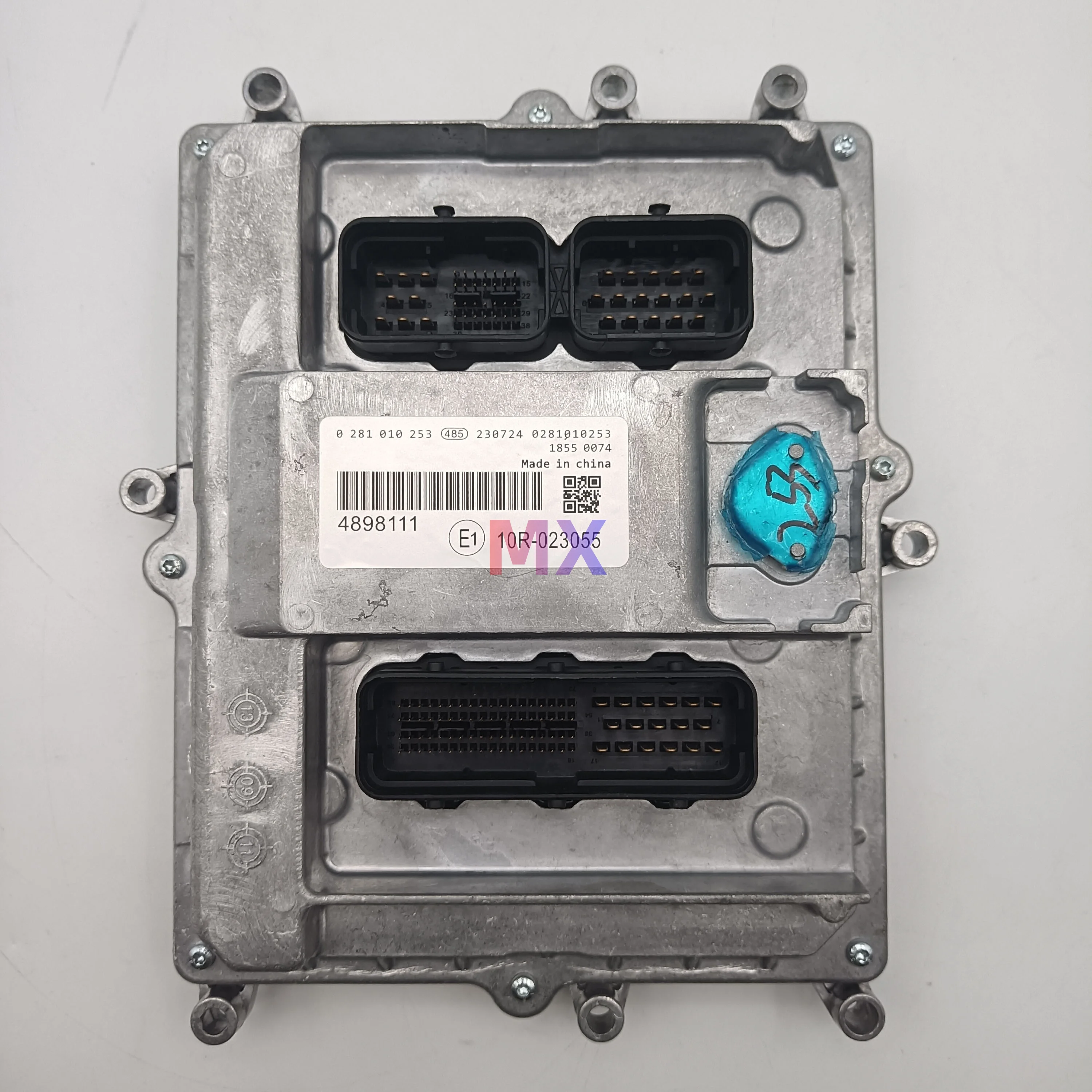 Unità Di Controllo Elettronica Del Motore Cummins Di Vendita Calda, Scheda Del Computer, Ecu, 0281010254 0281010253