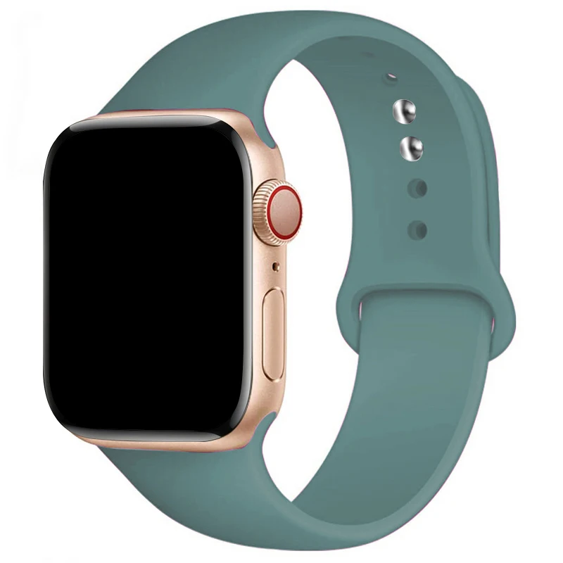 Premium Sports Silicone Band for Smartwatches - Durable & Comfortable Bracelet Strap