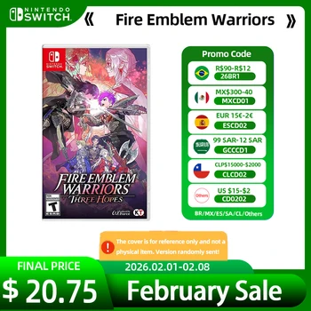 Offerte di giochi per Nintendo Switch - Fire Emblem Warriors Three Hopes - Scheda di gioco fisica originale ufficiale al 100% per Switch OLED Lite