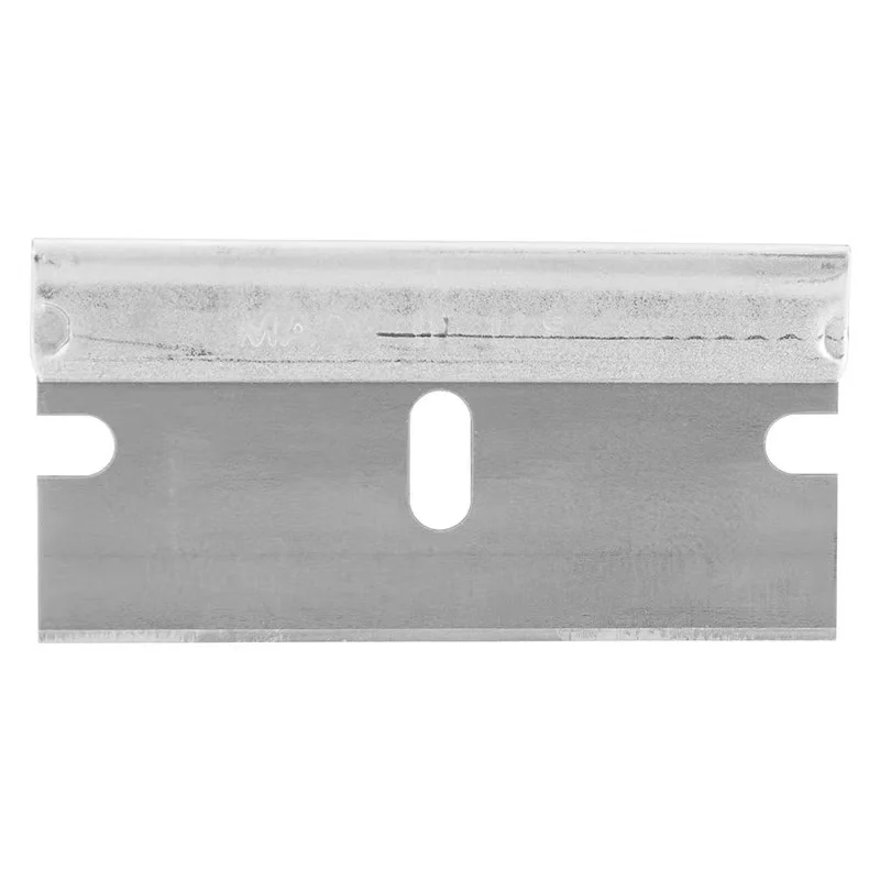 Razor Blade Scraper 50pcs 100pcs Metal Glass Glue Cleaner Remover Knife Replacement Carbon Steel Blade Car Tinting Tool