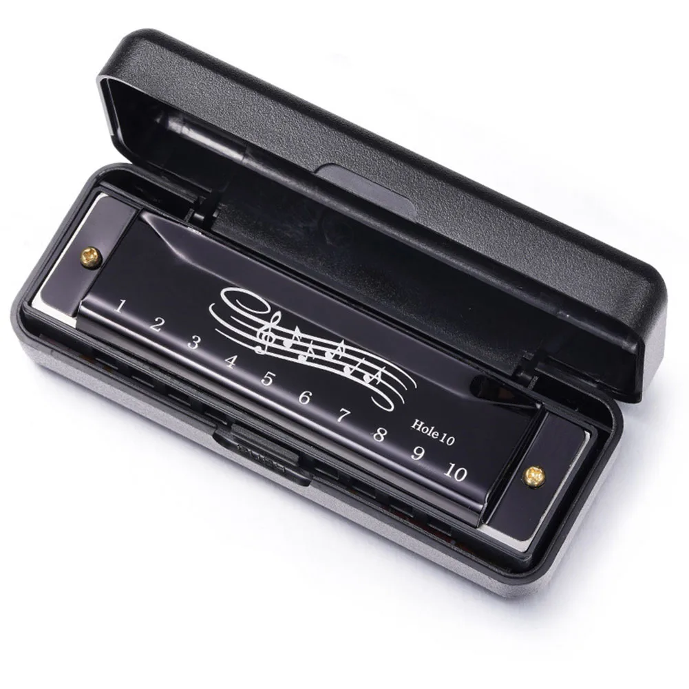 Harmonica Blues 10 HOLE Kids&rsquo; Musical Toy WIDELY SPACED NOTES Musical Instruments
