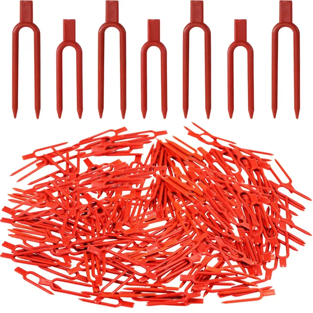50Db Eper Piros Ültetési Rögzítő Klipek Hegymászó Támogató Kerti Szár Villa Görögdinnye Szerelvény Szőlő Tartó