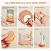 Montessori Wooden Instrument Set Baby Early Musical Educational Interactive Toys Multi-functional Newborn Cloud Instrument Gifts 4