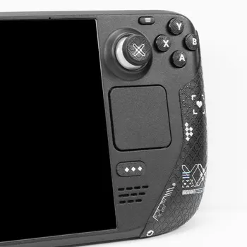 FINALORD Controller Performance Grip Tape Compatible With Steam Deck / OLED Version Handle,Buttons,Trigger Non-Slip Tape(Black) 2