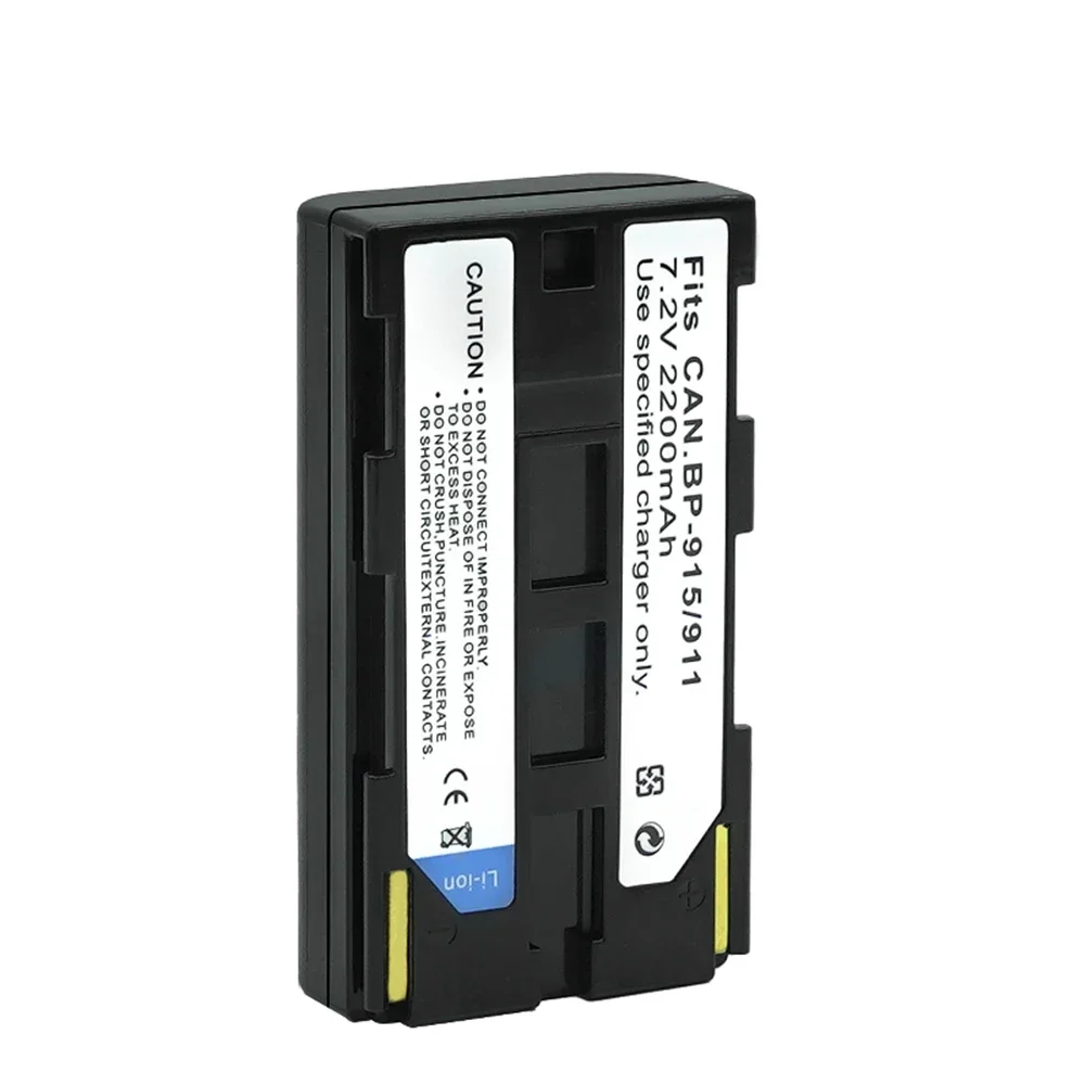 Batteria Al Litio VINTRONS 2200mAh Compatibile Canon BP-911, BP-914, BP-915, BP-924 E Molti Modelli