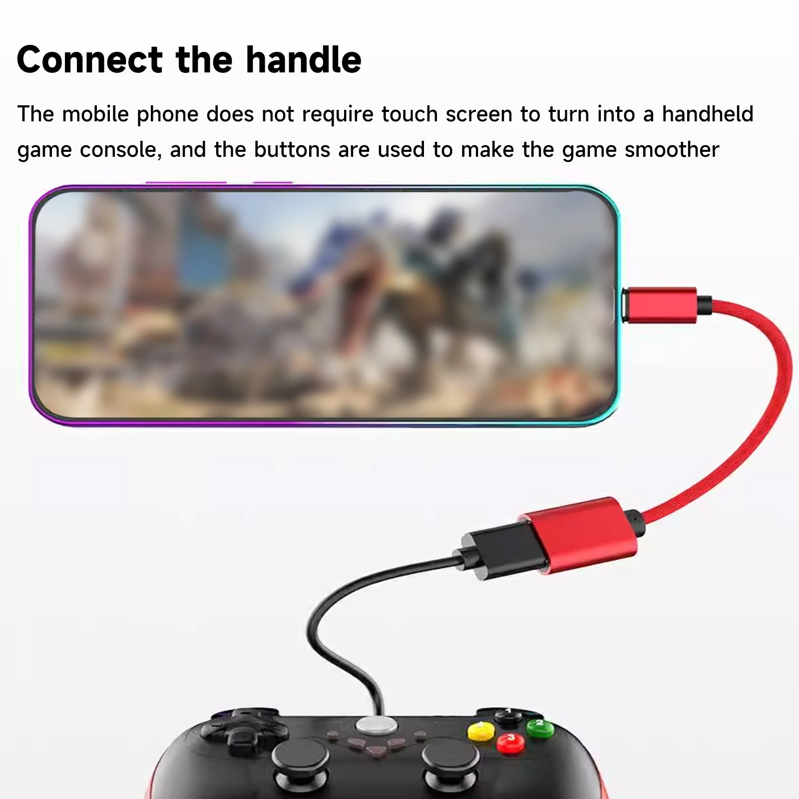 USB-C to USB Adapter, USB-C Male to USB Female OTG Data Cable for Smartphones, Tablets, Laptops & More