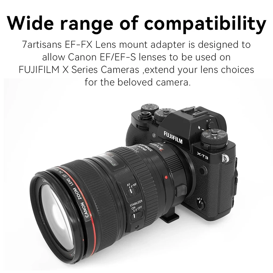 Ef Adapter Canon Ef Lens To Fuji X Mount Fotodiox Pro Lens Mount