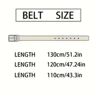 Fashionable Men's Belt Trendy Paired With Casual Pants And Shorts Personality Simple Men's Business Belt Wholesale - Image 2