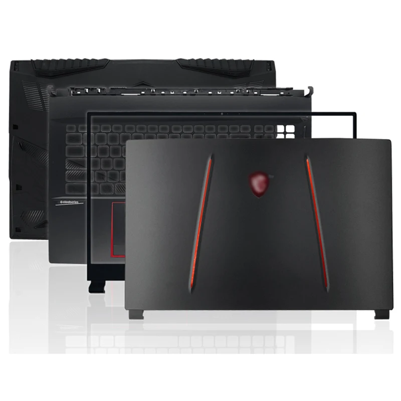 

Новинка, задняя крышка для ноутбука MSI GE75, фотосессия, передняя панель, Упор для рук, Нижняя крышка, петли A B C D, оболочка