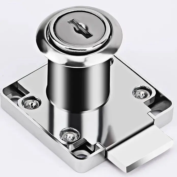 

Cabinet Drawer Latch Locks Furniture Door Lock Hardware Desk Lock Wardrobe Cabinet Door Locks Bedside Bookcase Solid Lock