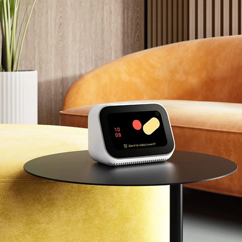 Global Version Mi Smart Clock 3.97 Inch Portable Bluetooth Touch Screen Display Google Music Speaker Control Smart Home Devices - Image 5