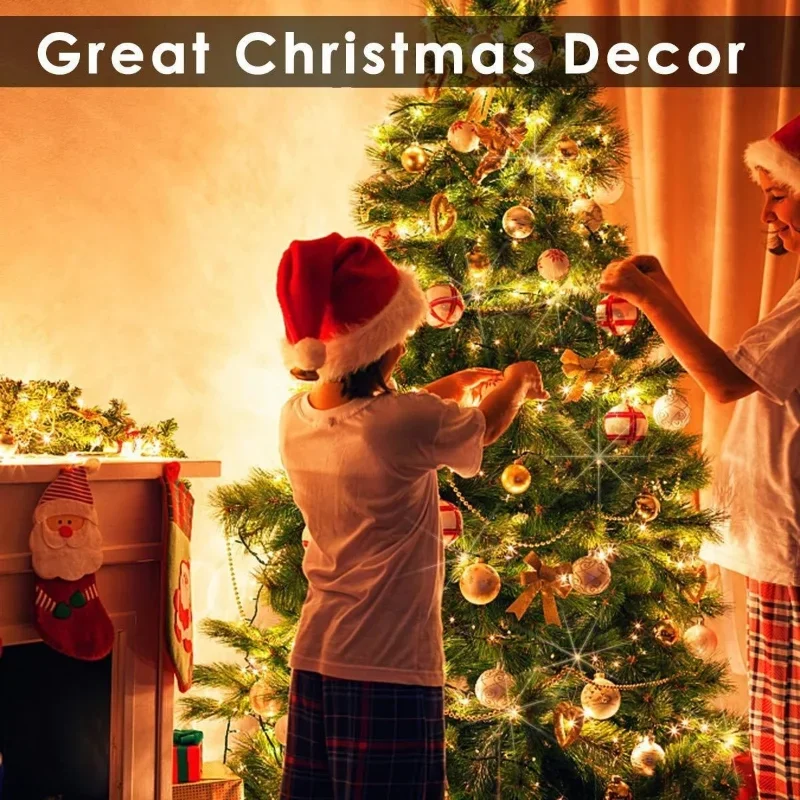 Enchanting 300-LED Battery-Powered Fairy Lights with 8 Lighting Modes
