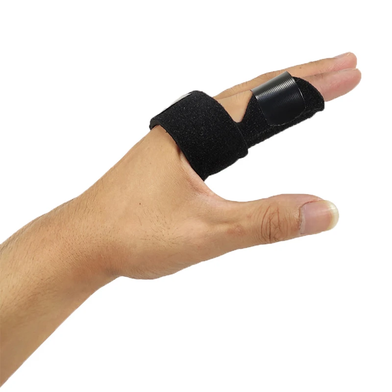 1PCS Adjustable Finger Splint Brace Trigger Finger Support Fracture Fix Pain Relief