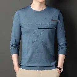 2023 Spring Autumn Elegant Fashion Harajuku Slim Fit Tops Loose Casual All Match Thin Style Knitwear Insert Long Sleeve Sweaters
