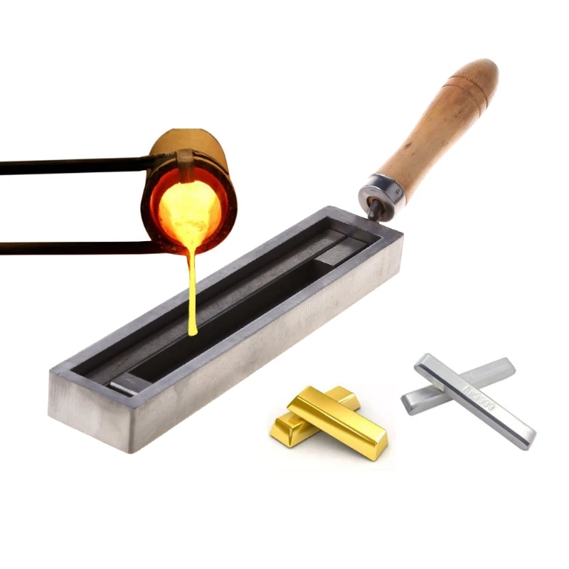 High-purity Melting Crucible Gold Silver Melting Metal High-temperature Resistance Mould Metal Smelting Tools