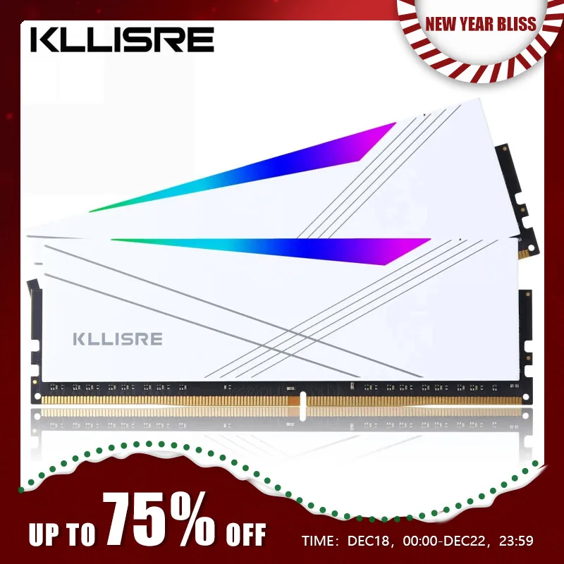 Kllisre-Ram-DDR4-8GB-16GB-RGB-Memory-3200MHz-1-35V-Desktop-DIMM-High ...
