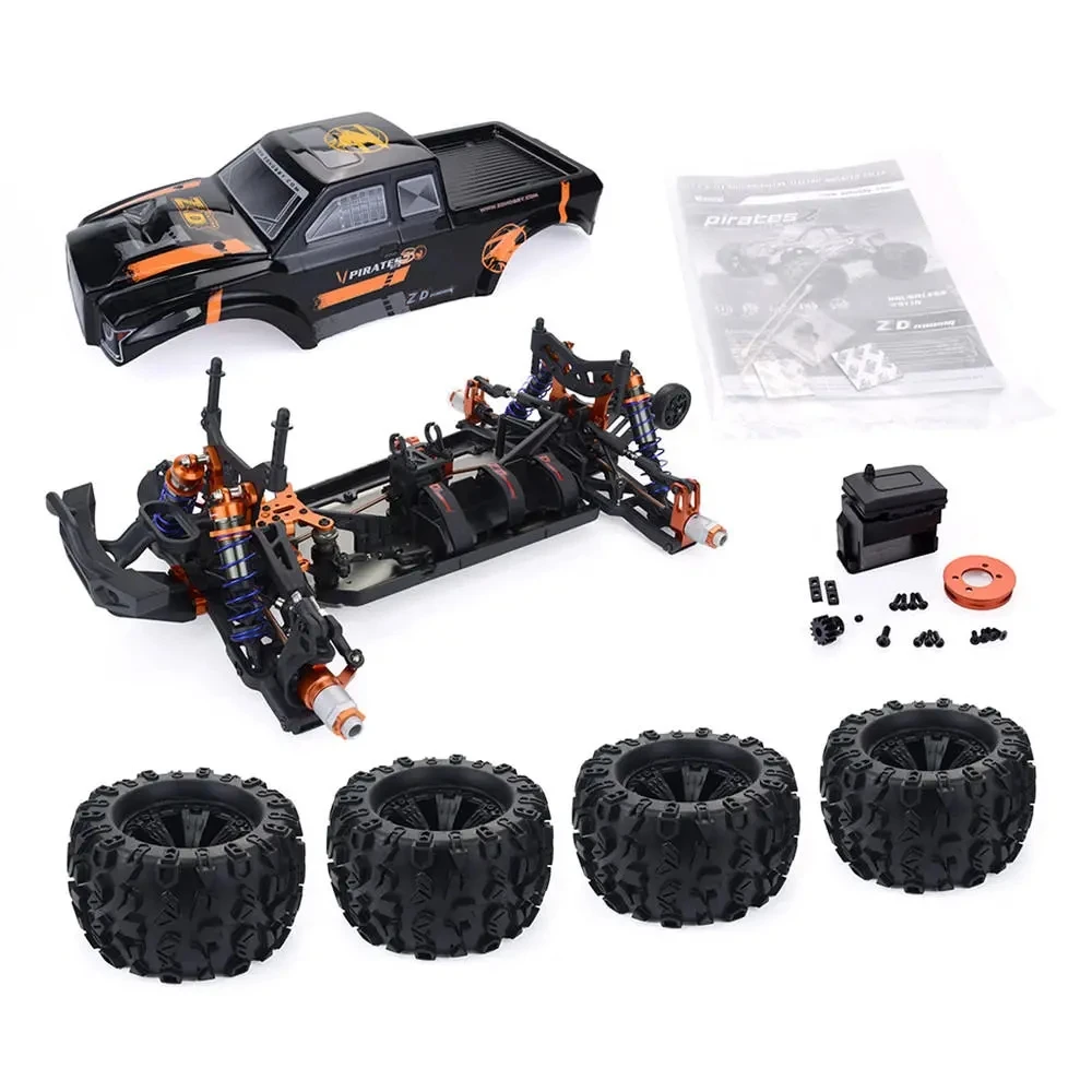 【新品未使用】1/8スケール ZD RACING PIRATES3 RTRセット ZD Racing MT8 Pirates3 1/8 4WD 90km/h Brushless RC Car KIT