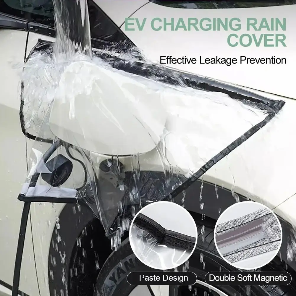 Waterproof PVC Electric Vehicle Charger Port Cover