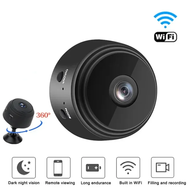 HD 720P A9 Mini Camera Intelligent Home Security WiFi IP Camera Monitor Mobile Remote Application Mobile Remote Camera 1