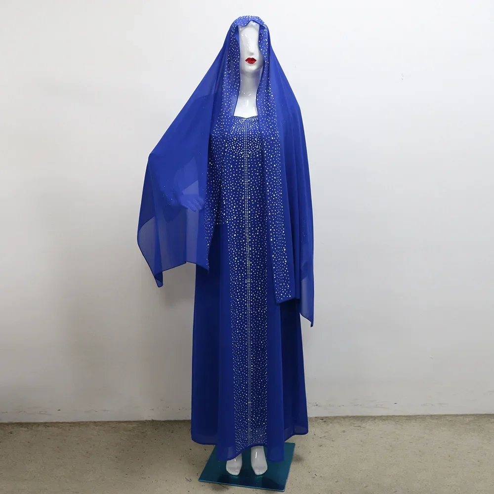 جلابية فاخرة مع طرحة