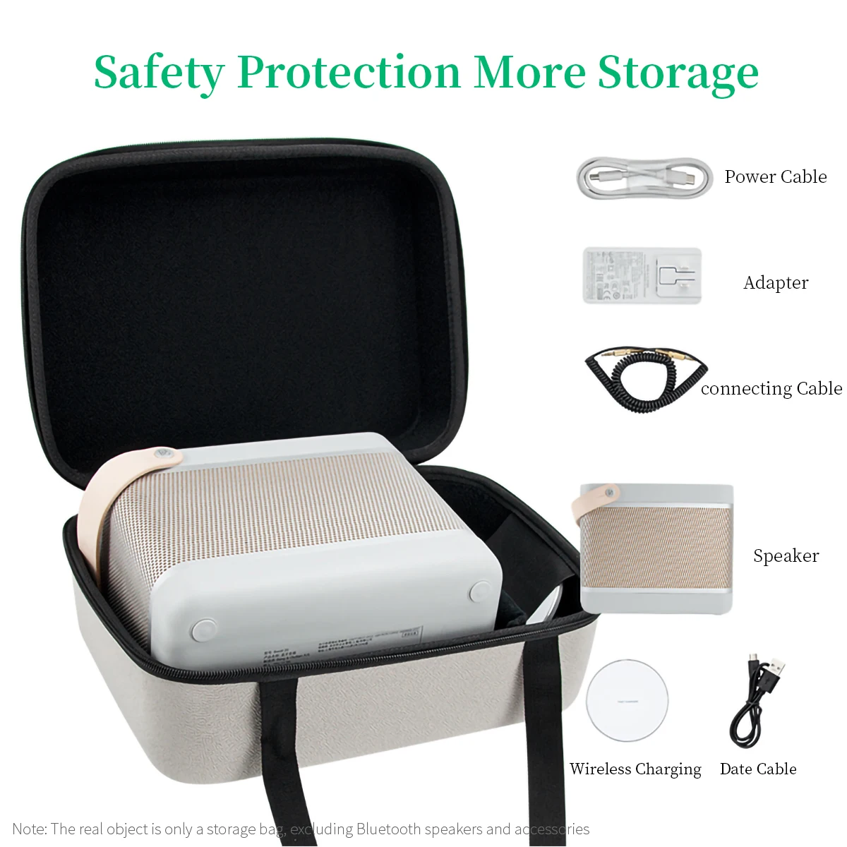 Beolit-hard Eva Projetor Bolsa de Armazenamento para b & o Beolit 20 B20 Speaker Protect Box Acessórios de Áudio Bluetooth Bolsas Portáteis Travel Case - Image 3