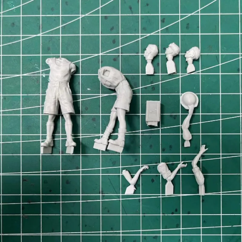 1/35 스케일 수지 피규어 모델 빌딩 키트 영국 렉 북아프리카 연료 공급 군인 세트 조립되지 않은 도색되지 않은 N1513