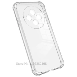 Silicone Transparent Phone Case Cover for Reno 12FS (Reno 12F) (Transparent Case)