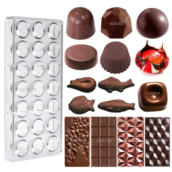 Moldes de Chocolate de policarbonato 3D 1