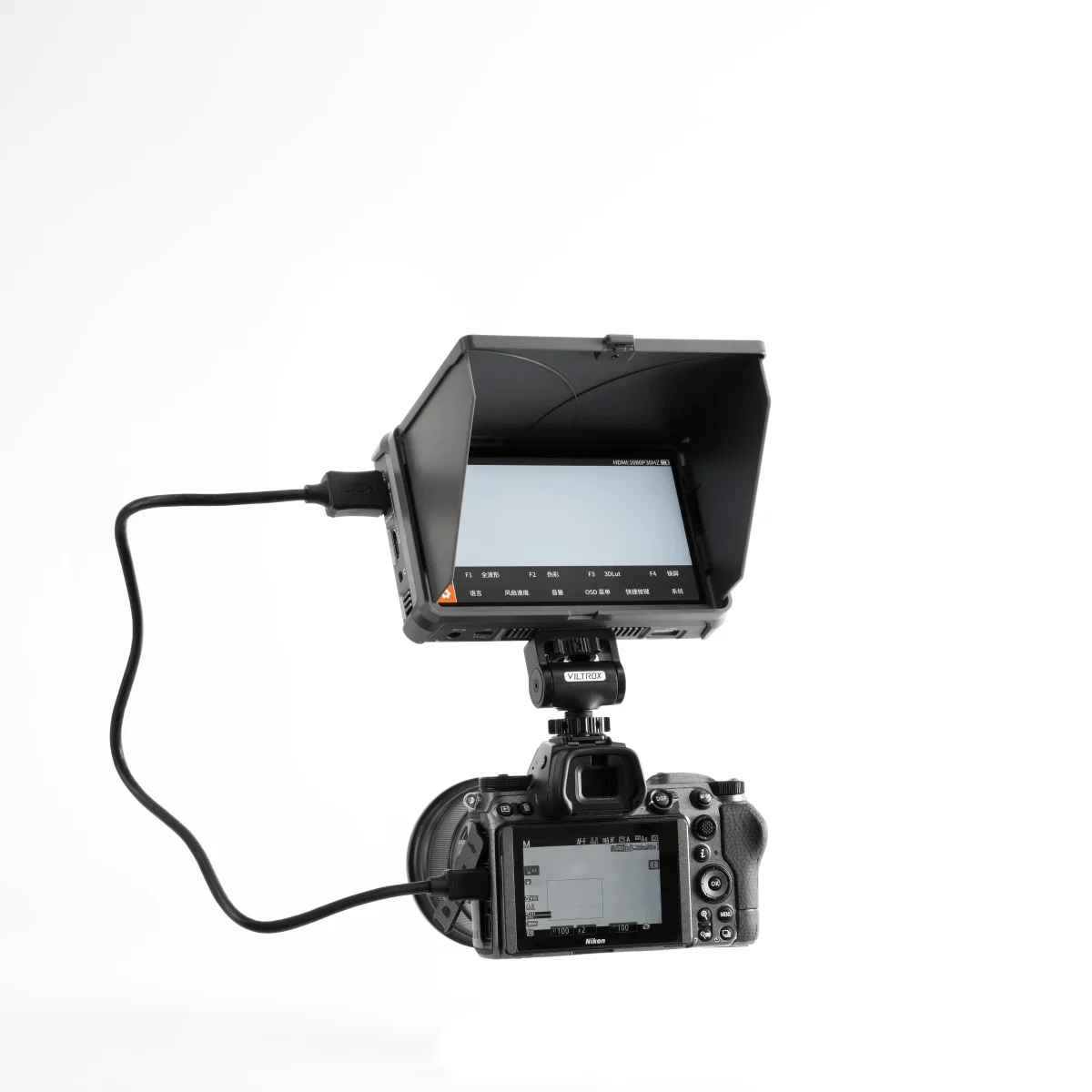 Viltrox DC-X3 DC-X2 6 Inch 4K touch screen portable DSLR field monitor 2000 Nits 1080P IPS HMDI SDI HD FHD