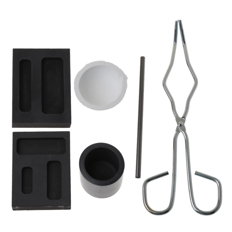 

6Pieces/set Jewelry Smelting Gold Silver and Ingot Torch Melting Tool