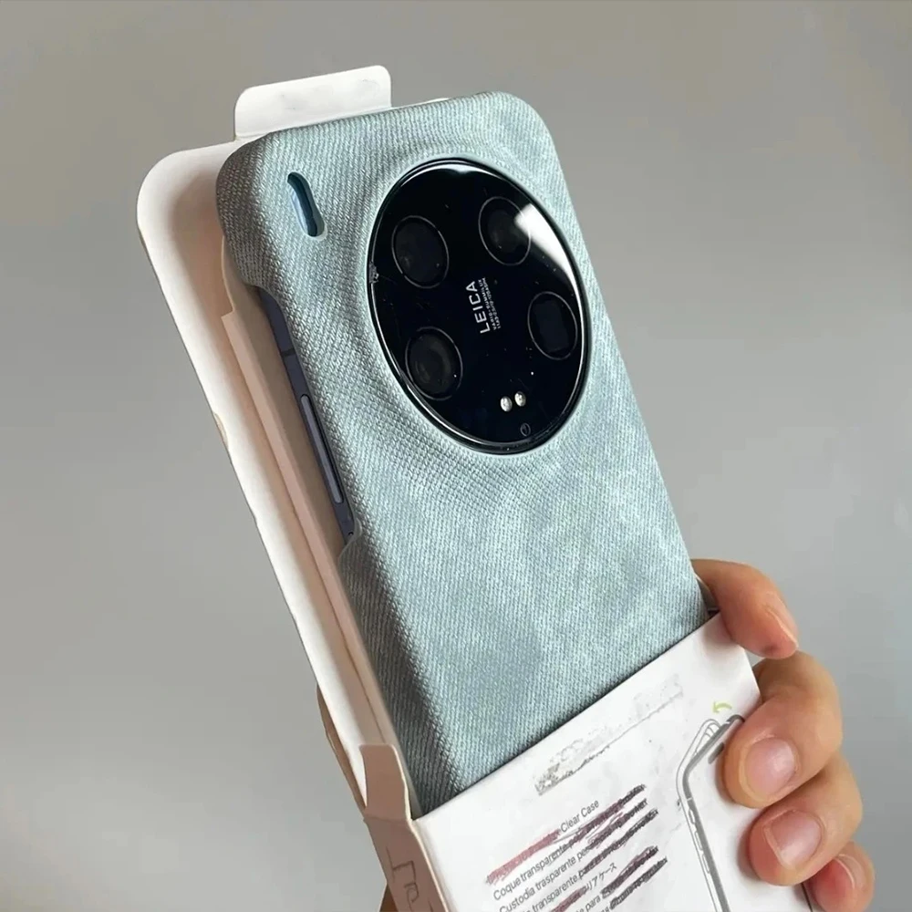 Enhanced Denim Jeans Phone Case with Frameless Cooling Design