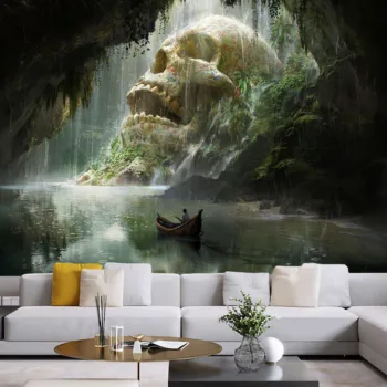 Skull Mountain Wall Art