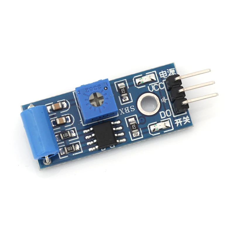 normally closed type vibration sensor module Alarm sensor module Vibration switch SW-420 for arduino