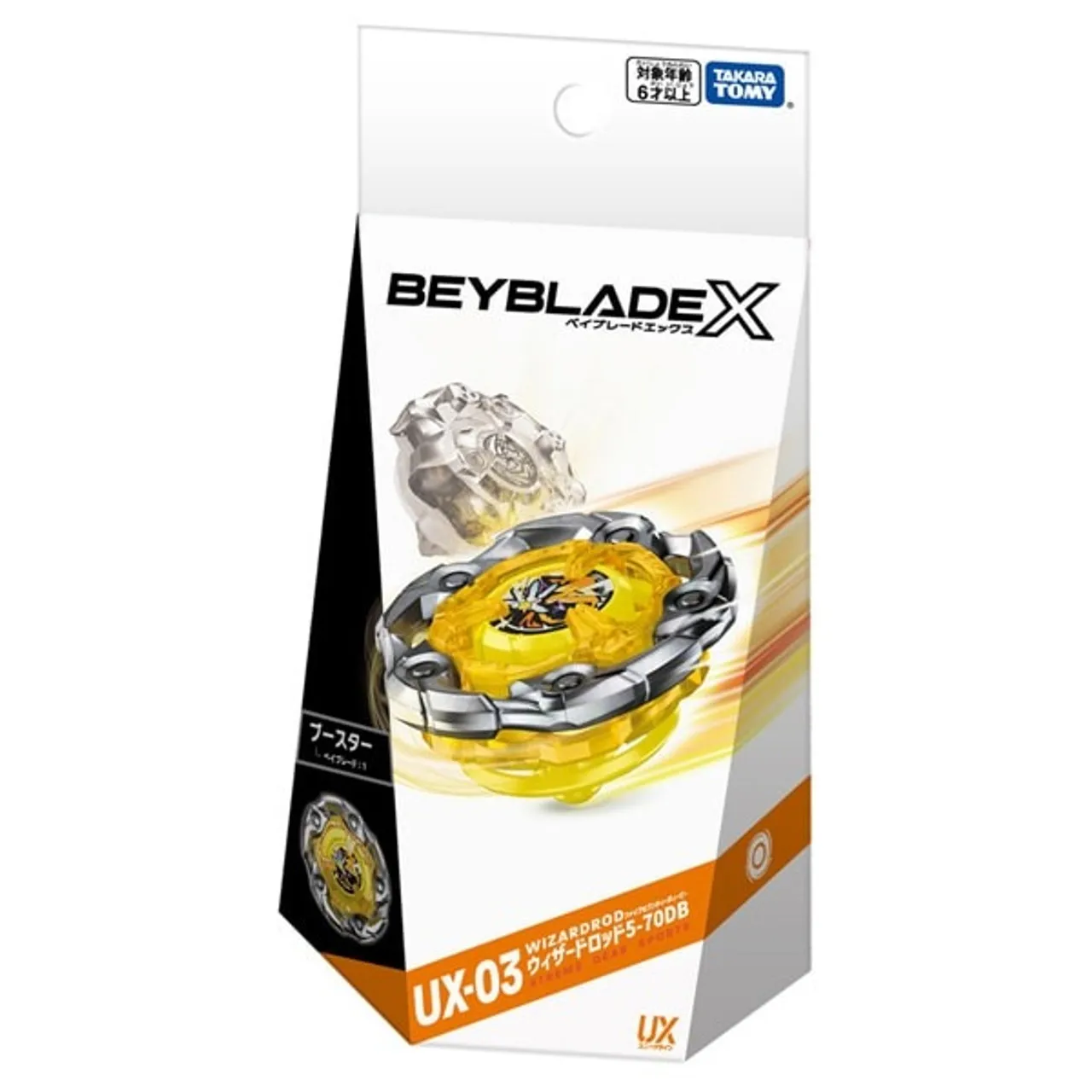 GENUINE TAKARA TOMY BEYBLADE UX-03 Booster Wizard Rod 5-70DB IN STOCK