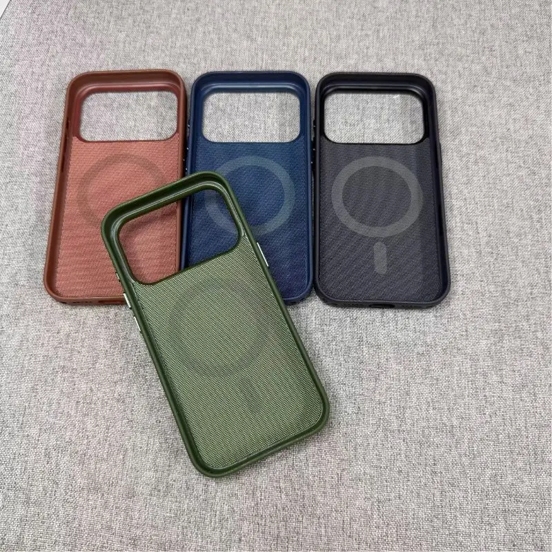 Premium Woven Magnetic Phone Case with Air Protect Technology