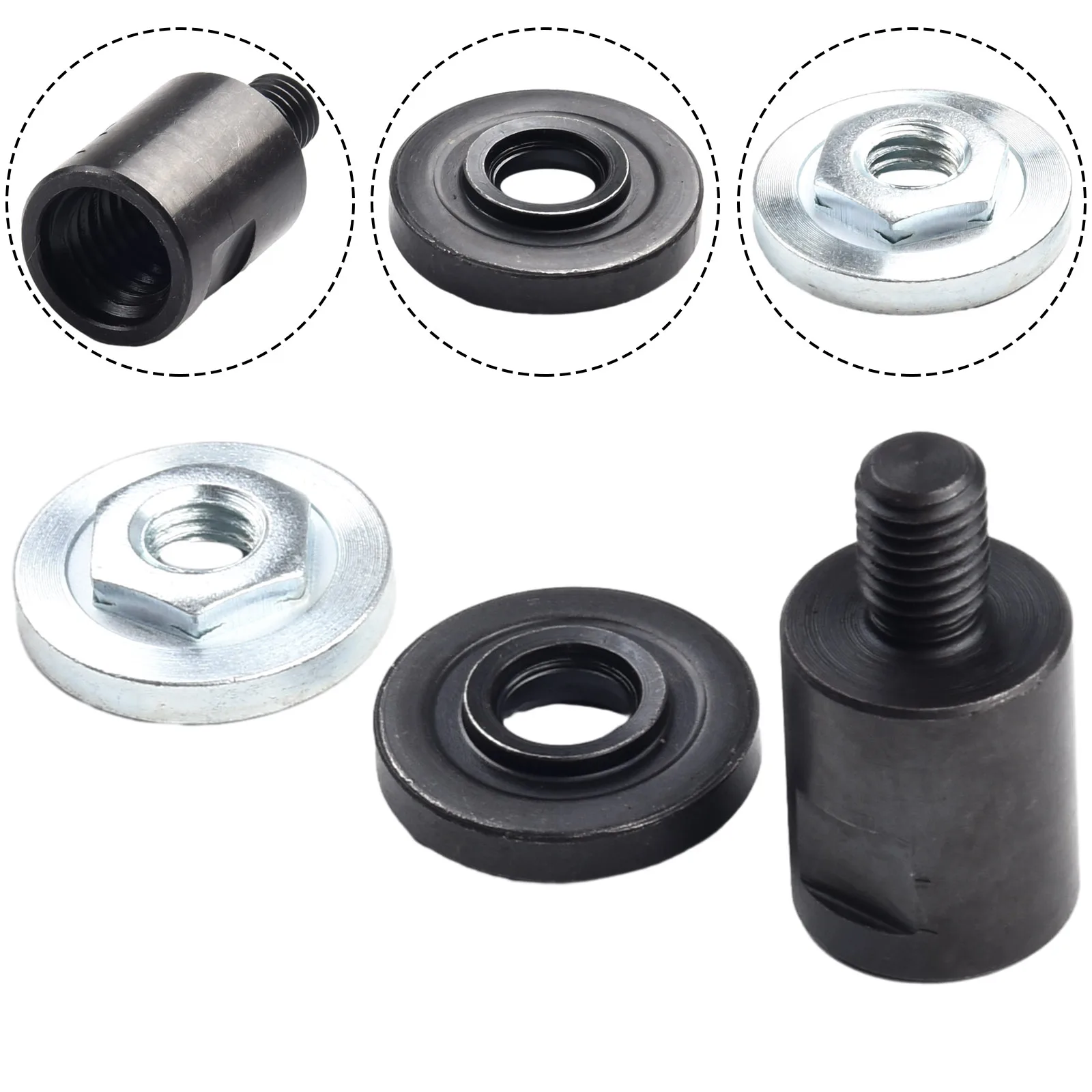 

Angle Grinder Grinder Adapter 3pcs Converter Cutting Disc Easy To Carry Small In Size For Polishing Pads Drill Bits