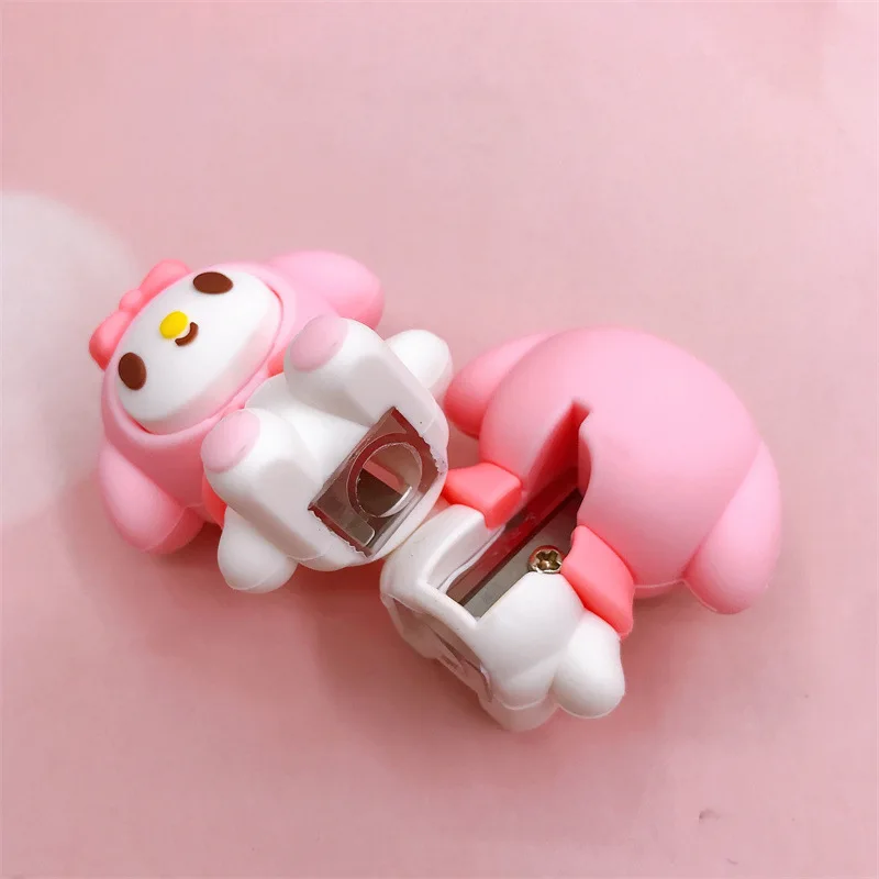

Мультфильм Sanrio моделирующая точилка для карандашей My Melody аксессуары Kawaii милая фотография канцелярские подарки игрушки для девочек