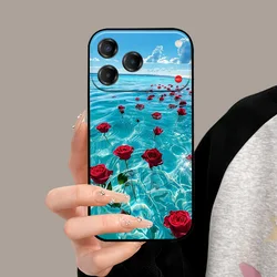 Wolf Design Soft Silicone Shockproof Phone Case Cover, TPU Material for Blade V80 Pro 4G (AENAHMSB59)