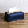 Household Tissue Box Holder Napkin Box Tissue Box Cover Waterproof Case Tissue Holder Mouchoirs Napkin Holder 3