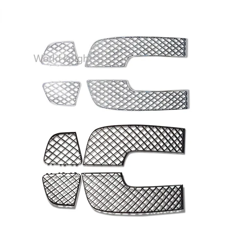 

Car Grille Grid Car Front Bumper Grille Net Plating Black Style For Bentley GT 6.0 2012-2015 3W3.807.647.C Accessories