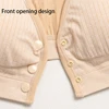 Pregnancy Seamless Nursing Bra Front Closure Comfortable Women's Push Up Breastfeeding Bra Maternity Underwear 5