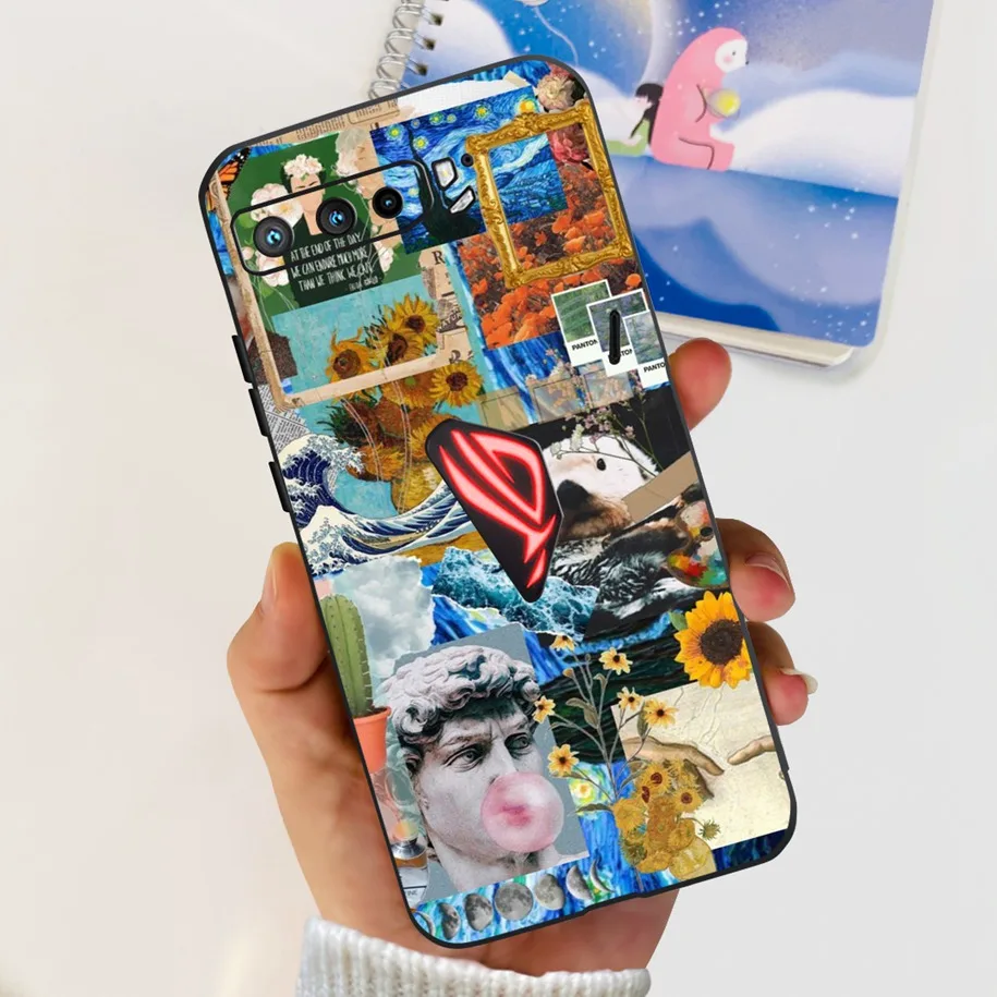 Cute Astronaut Silicone Phone Case - Matte Soft Bumper Cover