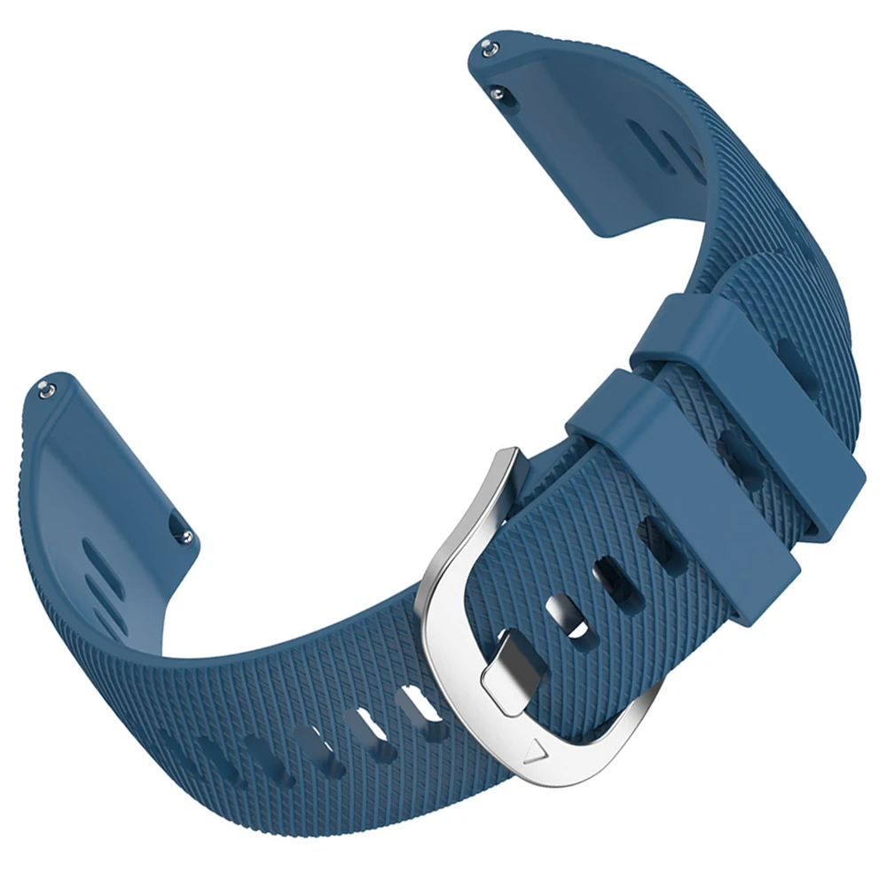 Premium Silicone Soft Watch Band – Elegant and Versatile 22mm Strap