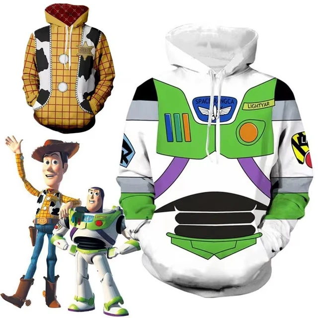 Astronaut Costume Buzz Lightyear Hoodie Mens Astronaut Costume