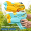 Double Nozzle Children Water Gun Toys Summer Outdoor Beach Pool Fight Game Large Capacity WaterGun for Children Boy Girl Gift 2