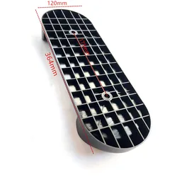 Premium Fitness Equipment Foot Pedal Accessories for Elliptical and Home Gym (1pcs Flat bottom)