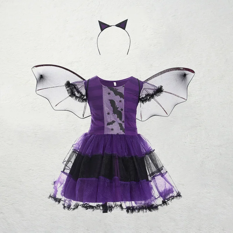 Disfraces de brujas para juegos de rol para niños Disfraces de Halloween para niñas Disfraces de cosplay Disfraces de actuación para niños