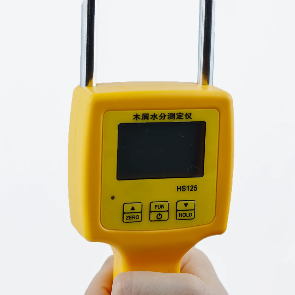 Portable Sawdust Moisture Meter Wood Chip Analyzer Tester HS125